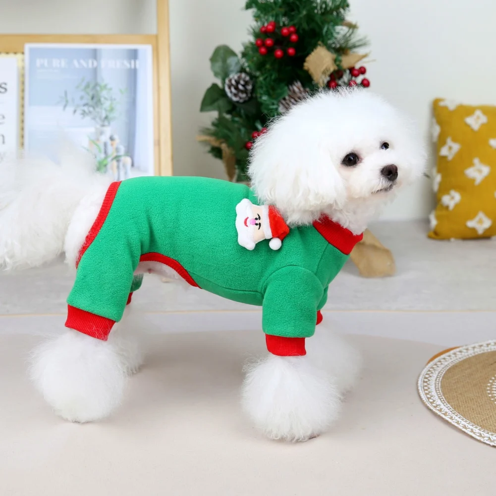 Christmas Dog Pajamas Warm Puppy Rompers Thermal Pet Clothes for Small Dog PJS Coat Outfit Clothing Doggie Onesies Jumpsuits
Christmas Dog Pajamas Warm Puppy Rompers Thermal Pet Clothes for Small Dog PJS Coat Outfit Clothing Doggie Onesies Jumpsuits