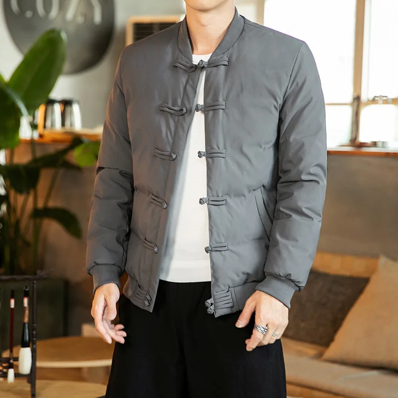 Winter New Style Male Chinese Style Disc Buckle Short Padded Jacket Padded Jacket Padded Jacket Large Size Young Men Tang Suit
Winter New Style Male Chinese Style Disc Buckle Short Padded Jacket Padded Jacket Padded Jacket Large Size Young Men Tang Suit