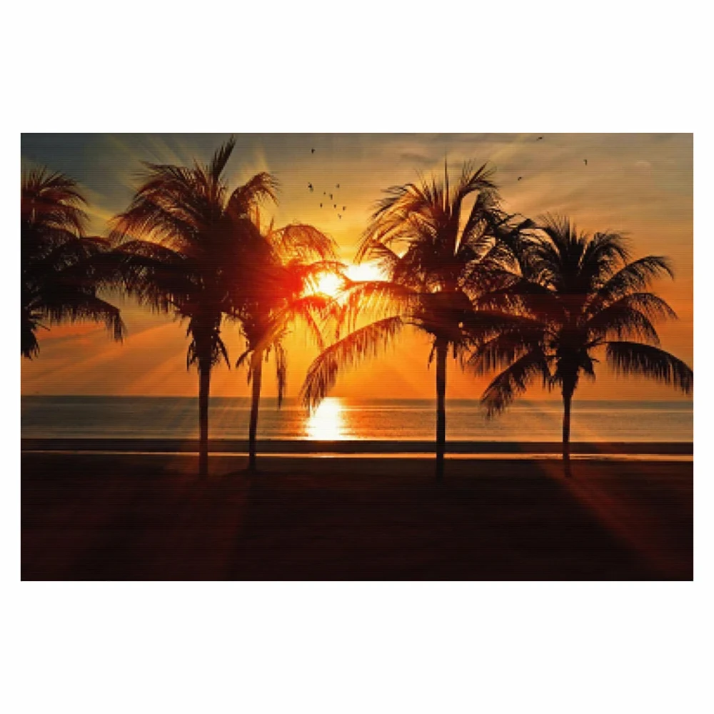 DIY 5D diamond painting beach sunset cross stitch set full diamond embroidery mosaic landscape decorative painting gift
DIY 5D diamond painting beach sunset cross stitch set full diamond embroidery mosaic landscape decorative painting gift