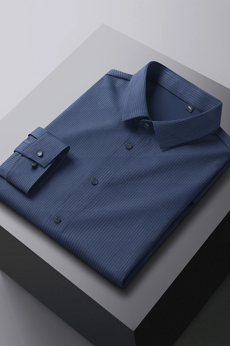 Spring And Summer New Men's Shirts Traceless Business Casual Anti-wrinkle Elastic Long-sleeved Iro-free Slimfitting Men Clothing
Spring And Summer New Men's Shirts Traceless Business Casual Anti-wrinkle Elastic Long-sleeved Iro-free Slimfitting Men Clothing