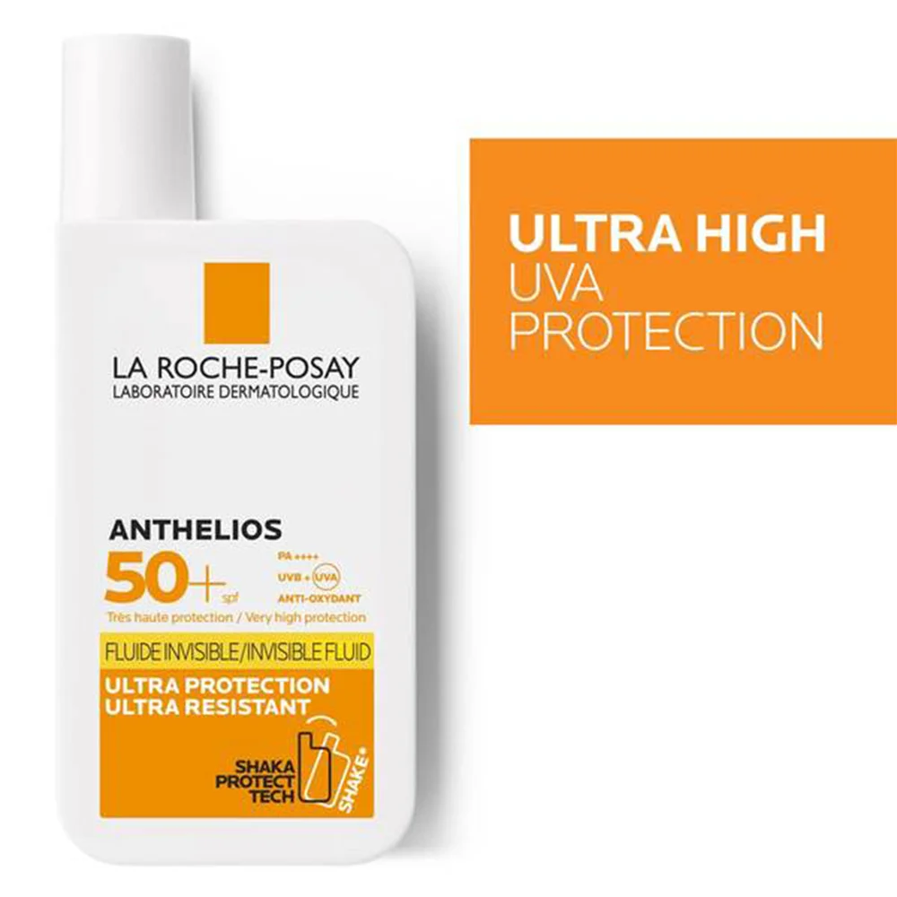 La Roche Posay Sunscreen Anthelios Invisible Fluid SPF50 Anti-UV Face Sunscreen Oil-Free Ultra-Light Fluid Body Sunscreen 50ml
La Roche Posay Sunscreen Anthelios Invisible Fluid SPF50 Anti-UV Face Sunscreen Oil-Free Ultra-Light Fluid Body Sunscreen 50ml