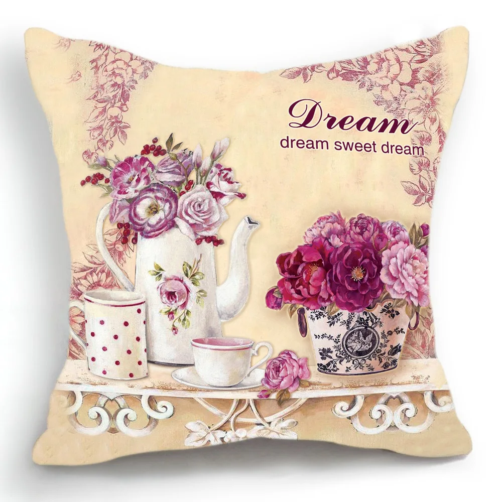 Vintage Afternoon Tea Rose Pillowcase Palace Flower Red Rose Pillow Cover Garden Sofa Home Decor 45X45 50X50 Luxury Soft Pillows
Vintage Afternoon Tea Rose Pillowcase Palace Flower Red Rose Pillow Cover Garden Sofa Home Decor 45X45 50X50 Luxury Soft Pillows