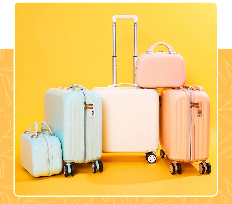 2021 small suitcase, 18-inch universal wheel trolley case, small suitcase, children's mini suitcase
2021 small suitcase, 18-inch universal wheel trolley case, small suitcase, children's mini suitcase