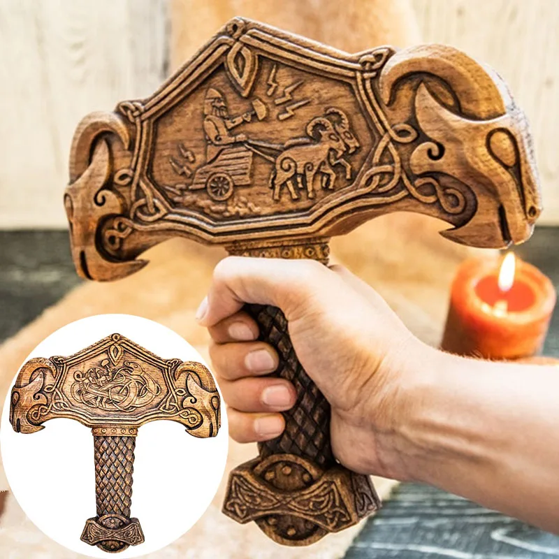 Thors Hammer Pantheons Norse Gods Figurines Sculpture Resin Desktop Miniatures Creative Nordic Ornament Famliy Decoration Crafts
Thors Hammer Pantheons Norse Gods Figurines Sculpture Resin Desktop Miniatures Creative Nordic Ornament Famliy Decoration Crafts