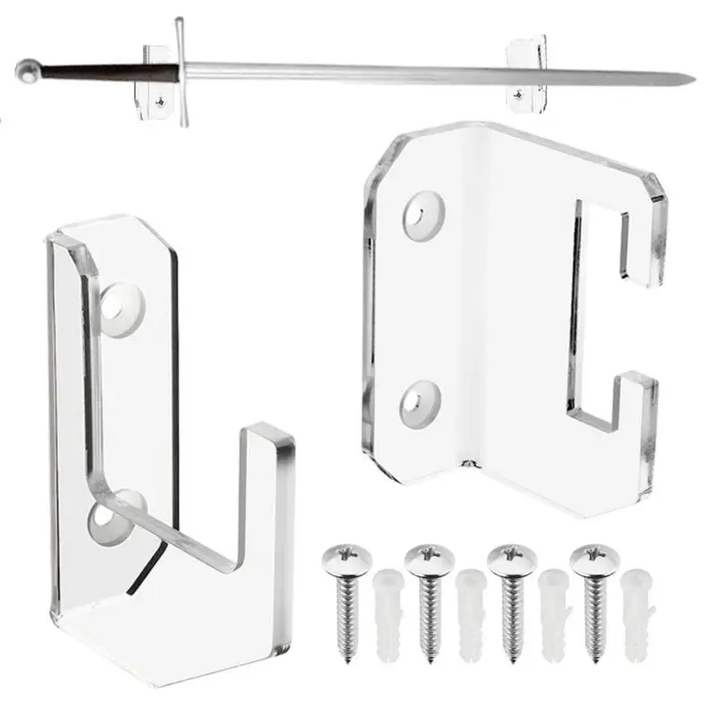 Swords Display Hanger Horizontal Lightsaber Stand Wall Mount Swords Wall Holder Lightsaber Wall Stand Clear Acrylic Display Rack
Swords Display Hanger Horizontal Lightsaber Stand Wall Mount Swords Wall Holder Lightsaber Wall Stand Clear Acrylic Display Rack