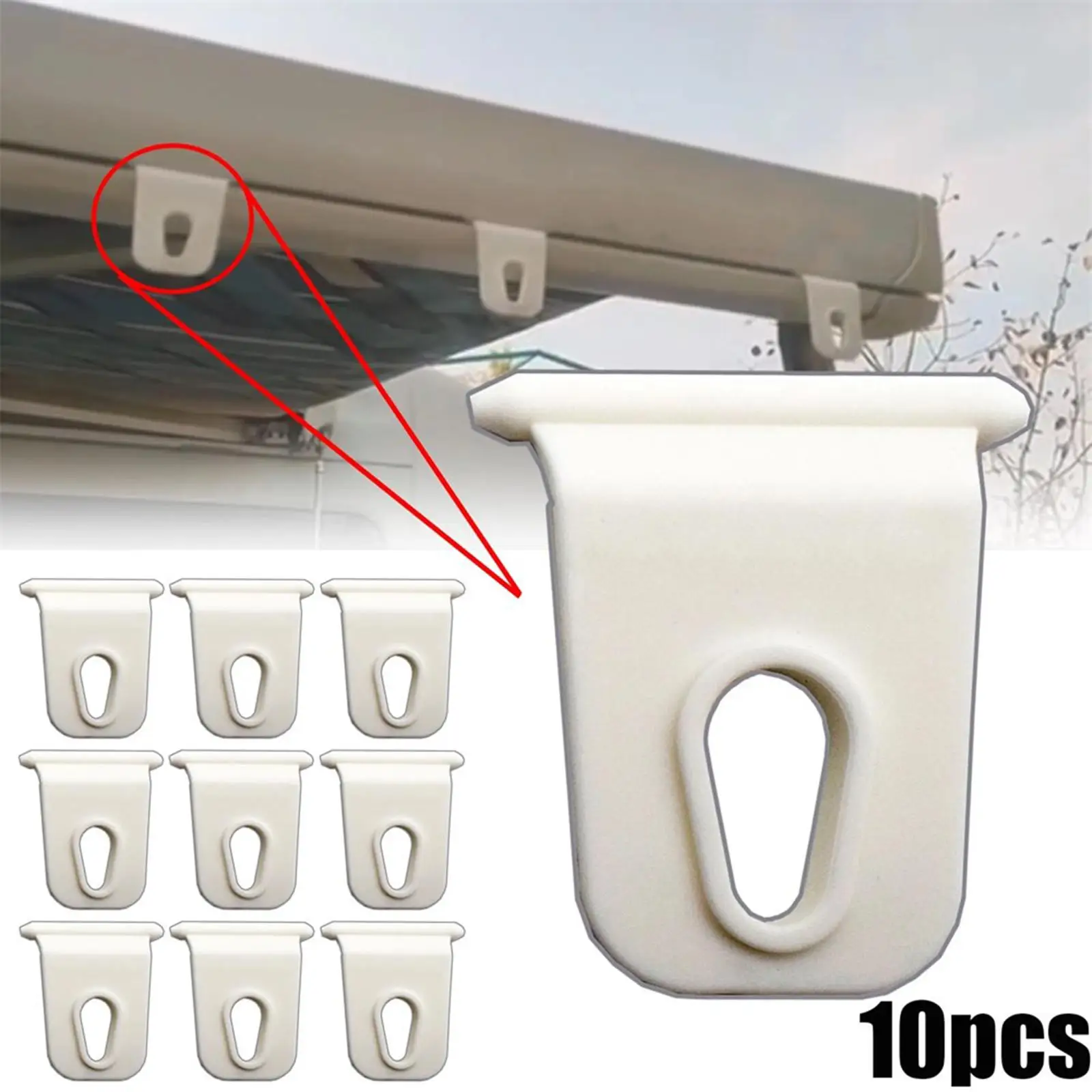 10x Rubber RV Car Awning Hooks White Hang Plants Light Holder Hanging Clothes Storage Slide Channels Hanger Hooks for Camping
10x Rubber RV Car Awning Hooks White Hang Plants Light Holder Hanging Clothes Storage Slide Channels Hanger Hooks for Camping