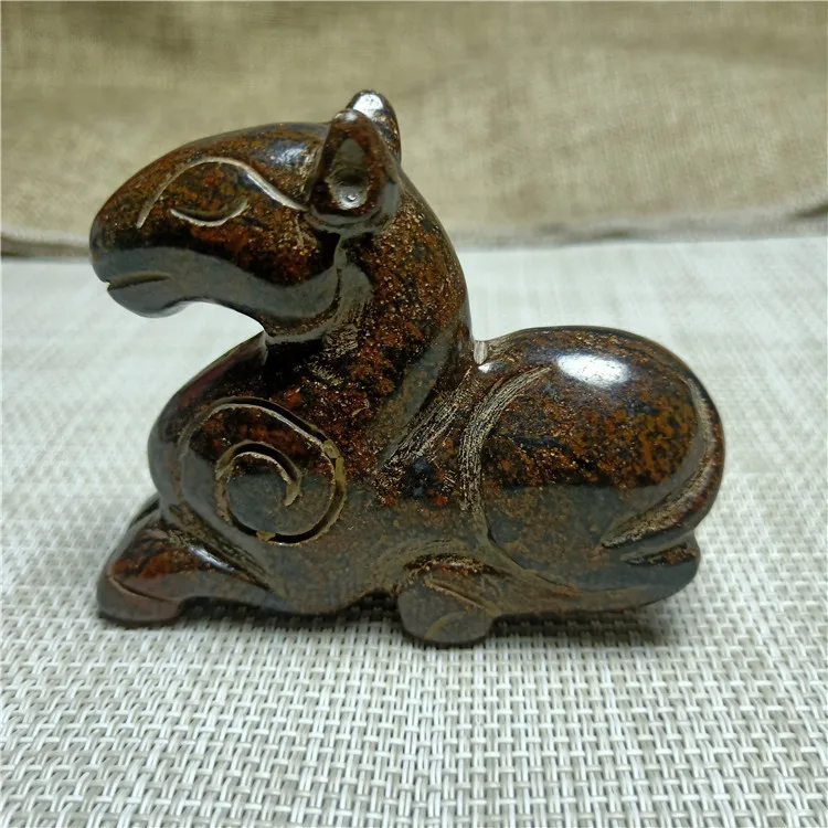 Tibet Hongshan Culture Natural Meteorite Zodiac Horse Statue Mascot Collection Pendant Jewelry Decoration Home Decoration Gift
Tibet Hongshan Culture Natural Meteorite Zodiac Horse Statue Mascot Collection Pendant Jewelry Decoration Home Decoration Gift