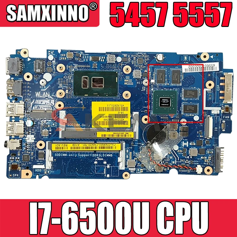 Akemy BRAND NEW I7-6500U FOR Dell Inspiron 5457 5557 Laptop Motherboard BAV00 LA-D051P CN-02XPMY 2XPMY Mainboard 100%TESTED
Akemy BRAND NEW I7-6500U FOR Dell Inspiron 5457 5557 Laptop Motherboard BAV00 LA-D051P CN-02XPMY 2XPMY Mainboard 100%TESTED