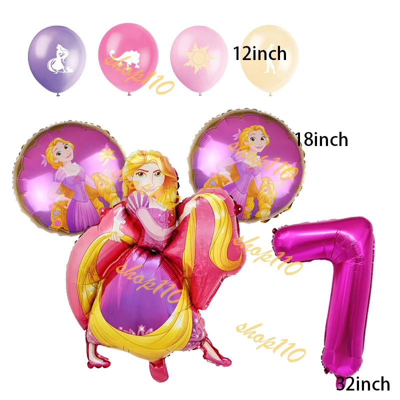Набор воздушных шаров Disney Рапунцель
Набор воздушных шаров Disney Рапунцель