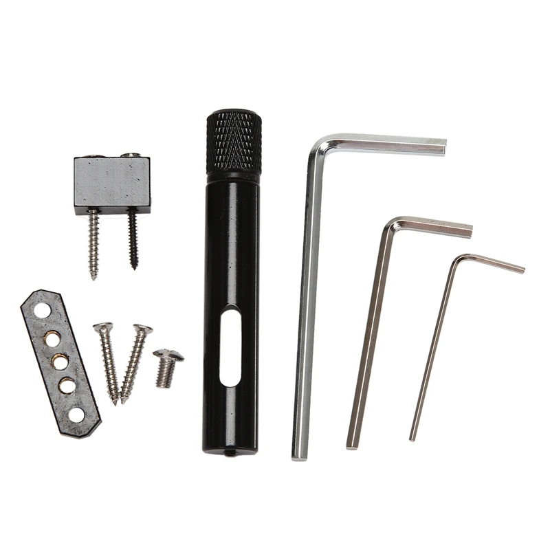 Hot-Nickel Black Single Headless Bass Bridge Set Tool For Bass Parts Accessories
Hot-Nickel Black Single Headless Bass Bridge Set Tool For Bass Parts Accessories