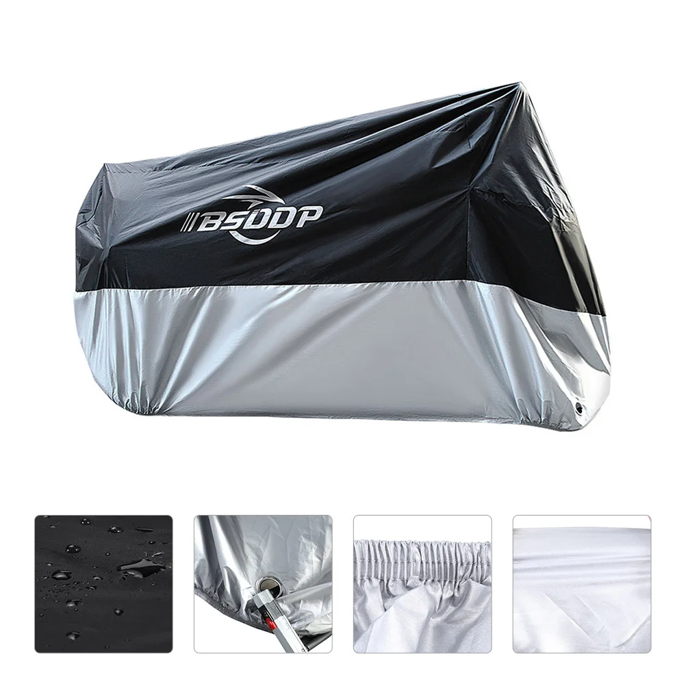 Motorcycle Cover Waterproof Motorbike Cover Outdoor Indoor Scooter Shelter Protection ( Black Silver, XXXXL )
Motorcycle Cover Waterproof Motorbike Cover Outdoor Indoor Scooter Shelter Protection ( Black Silver, XXXXL )