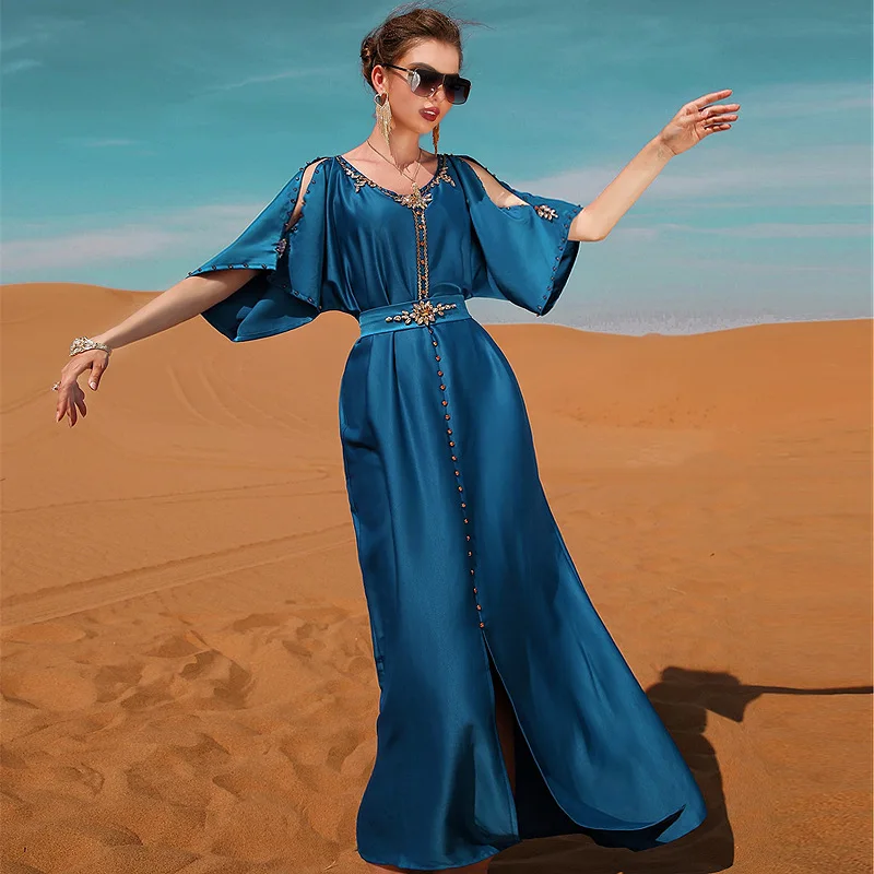 Abaya Дубай, Пакистан, Арабская модель для женщин, Рамадан, сатин, Африканский, мусульманский, длинное платье, кафтан, длинное платье
Abaya Дубай, Пакистан, Арабская модель для женщин, Рамадан, сатин, Африканский, мусульманский, длинное платье, кафтан, длинное платье