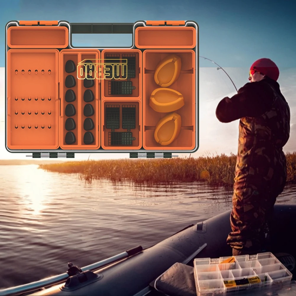 Многофункциональный рыболовный чемодан со съемной перегородкой, держатель крючка, износостойкий, большой емкости, инструмент для рыбалки и кемпинга
Многофункциональный рыболовный чемодан со съемной перегородкой, держатель крючка, износостойкий, большой емкости, инструмент для рыбалки и кемпинга
