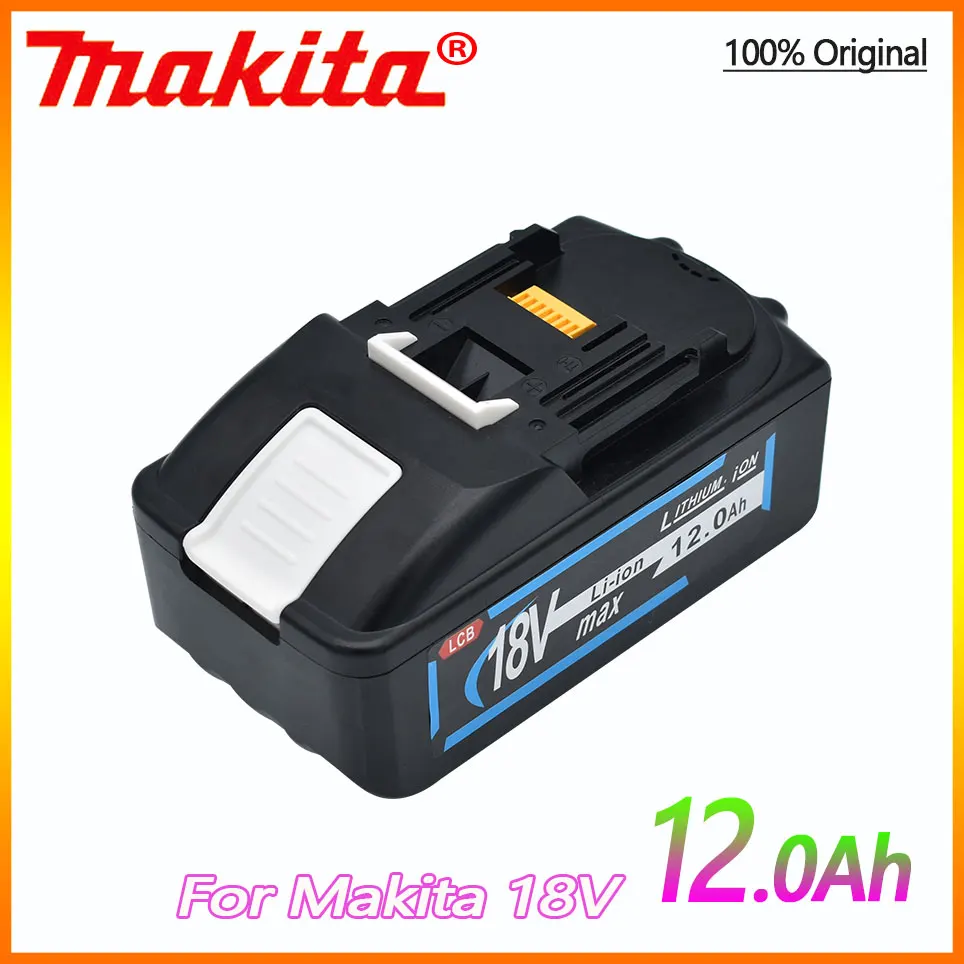 Makita 12.0Ah 18V Replacement li-ion battery for MAKITA Bl1840 BL1830 Bl1890 Bl1860 with LED really capacity input 21700 cell
Makita 12.0Ah 18V Replacement li-ion battery for MAKITA Bl1840 BL1830 Bl1890 Bl1860 with LED really capacity input 21700 cell