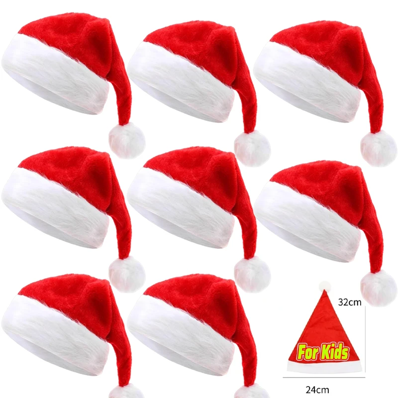 Рождественская шапка Санта Клауса, красный, плюш, 1 штука
Рождественская шапка Санта Клауса, красный, плюш, 1 штука