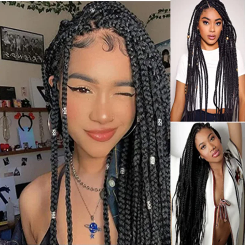 Парик женский плетеный из синтетического волокна, 30-34 дюймов
Парик женский плетеный из синтетического волокна, 30-34 дюймов