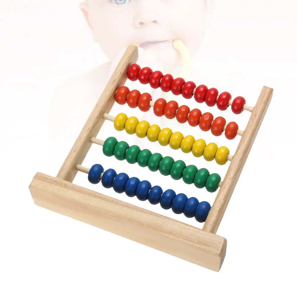 1PC Bead Counting Frame Small Early Childhood Educational 5 Rows Abacus for Kids
1PC Bead Counting Frame Small Early Childhood Educational 5 Rows Abacus for Kids