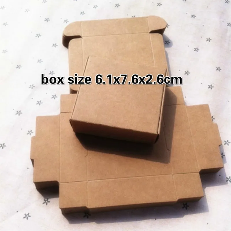 2021 50pcs 6.1x7.6x2.6cm Kraft Paper Box Wedding Gift Packaging For Candy Jewelry Handmade Soap Bakery Cake Cookie Chocolate
2021 50pcs 6.1x7.6x2.6cm Kraft Paper Box Wedding Gift Packaging For Candy Jewelry Handmade Soap Bakery Cake Cookie Chocolate