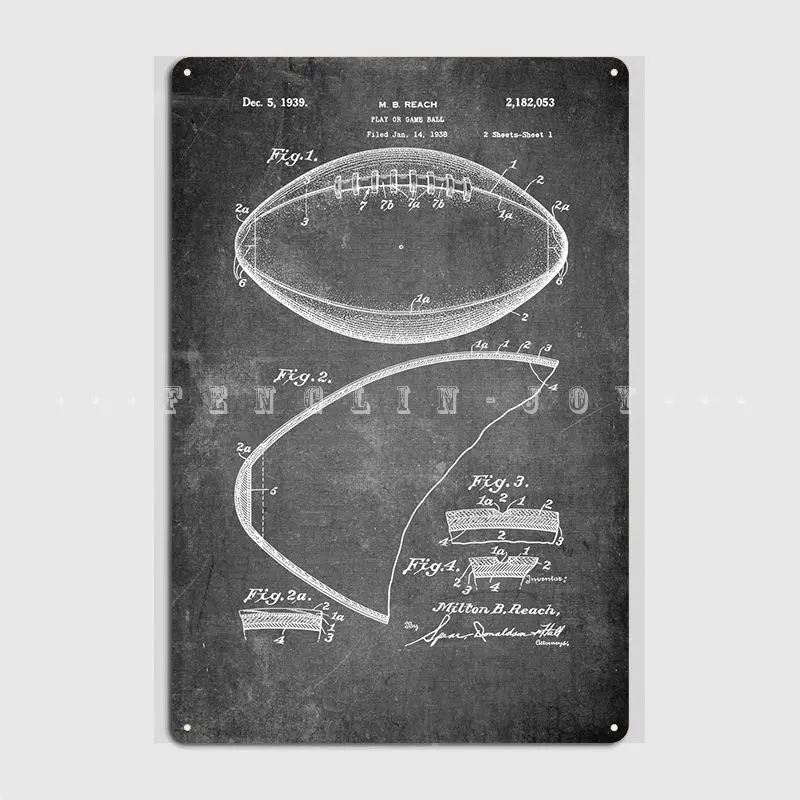 Rugby Ball Patent Metal Plaque Poster Club Party Personalized Painting Décor Tin Sign Posters
Rugby Ball Patent Metal Plaque Poster Club Party Personalized Painting Décor Tin Sign Posters