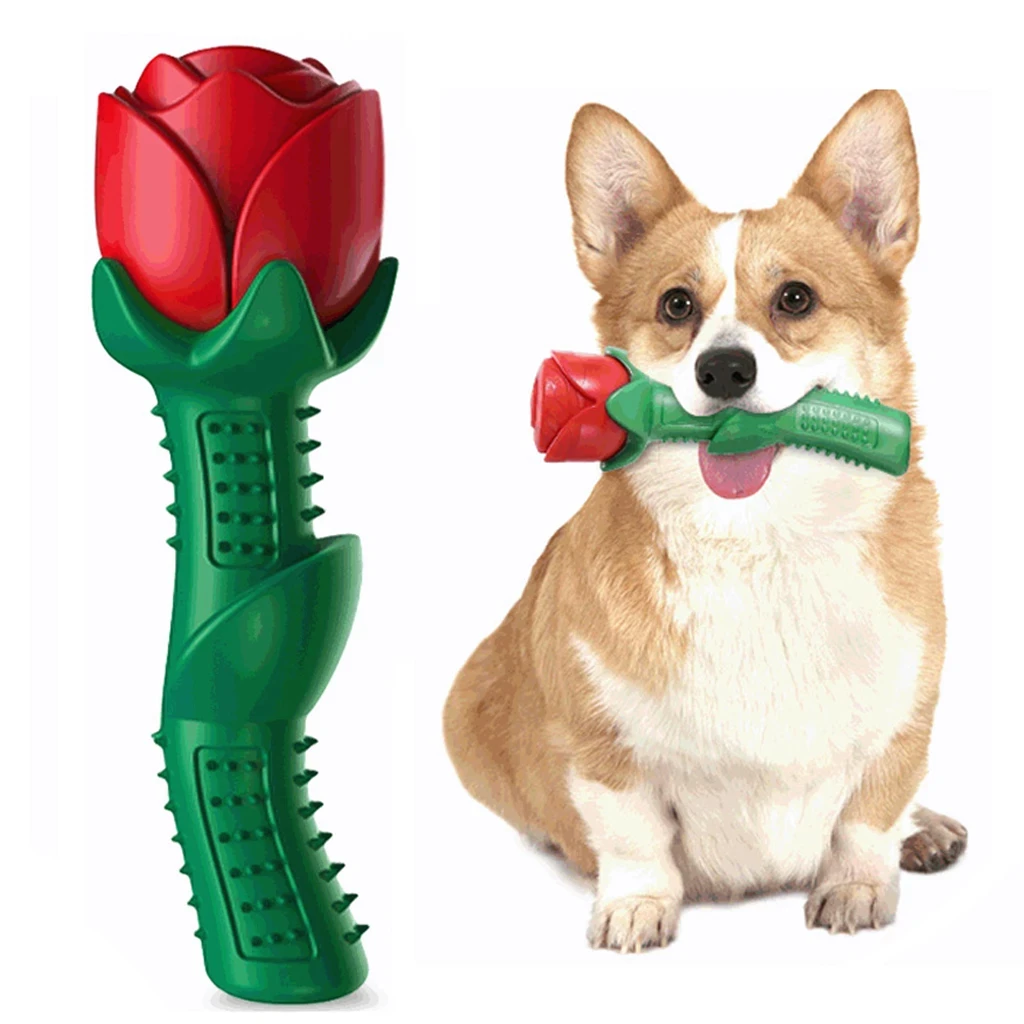 Pet Dog Toy Interactive Rubber Rose Shaped Toys Floatable Dogs Cats Puppy Chew Cleaning Teeth Toys Pets Training Supplies
Pet Dog Toy Interactive Rubber Rose Shaped Toys Floatable Dogs Cats Puppy Chew Cleaning Teeth Toys Pets Training Supplies