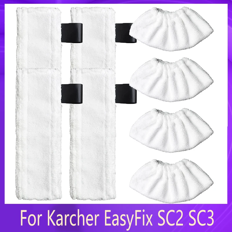 For Karcher EasyFix SC2 SC3 SC4 SC5 Steam Mop Cloth Cleaning Pad Cloth Cover Rags Replace Accessories Mop Cleaner Spare Parts
For Karcher EasyFix SC2 SC3 SC4 SC5 Steam Mop Cloth Cleaning Pad Cloth Cover Rags Replace Accessories Mop Cleaner Spare Parts