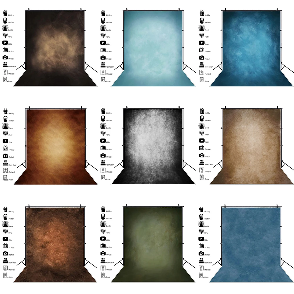 Laeacco Solid Color Gradient Grunge Portrait Photography Backdrops Photographic Backgrounds Baby Shower Photophone Photo Studio
Laeacco Solid Color Gradient Grunge Portrait Photography Backdrops Photographic Backgrounds Baby Shower Photophone Photo Studio