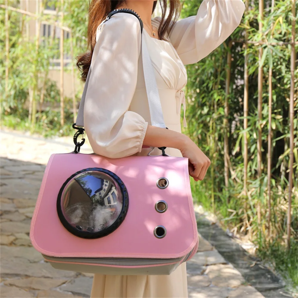 Pet Cat Dog Carrier Bag Portable Handbag Oxford Cloth Breathable Outdoor Shoulder Bag Folding Cats Carrying Travel Small Dog Cat
Pet Cat Dog Carrier Bag Portable Handbag Oxford Cloth Breathable Outdoor Shoulder Bag Folding Cats Carrying Travel Small Dog Cat