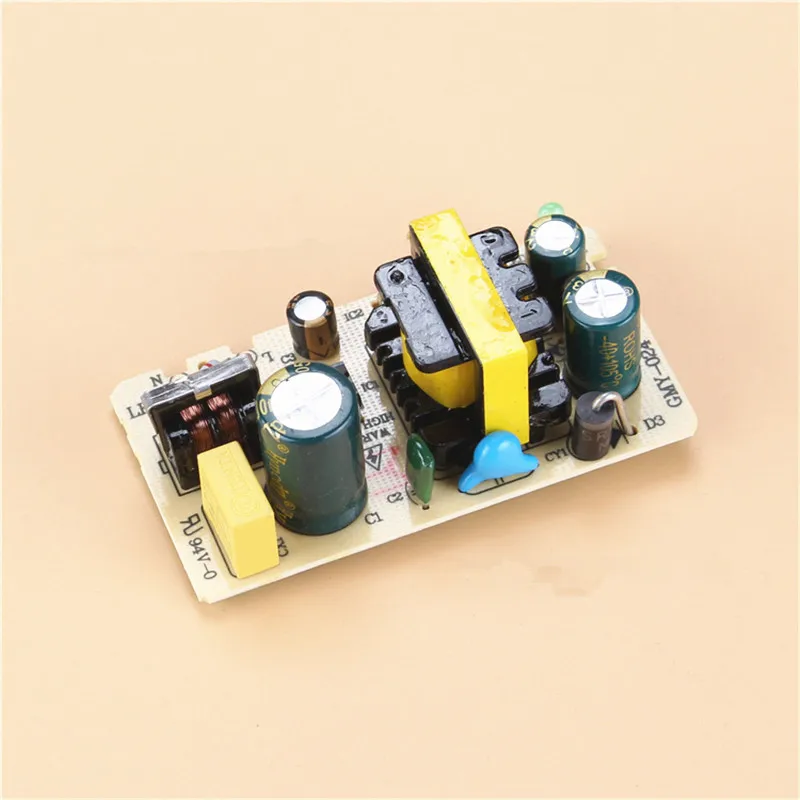 

AC-DC 24V 1A 24W Switching Power Supply Module Bare Circuit AC100-240V to DC24V 1A Board for Replace/Repair