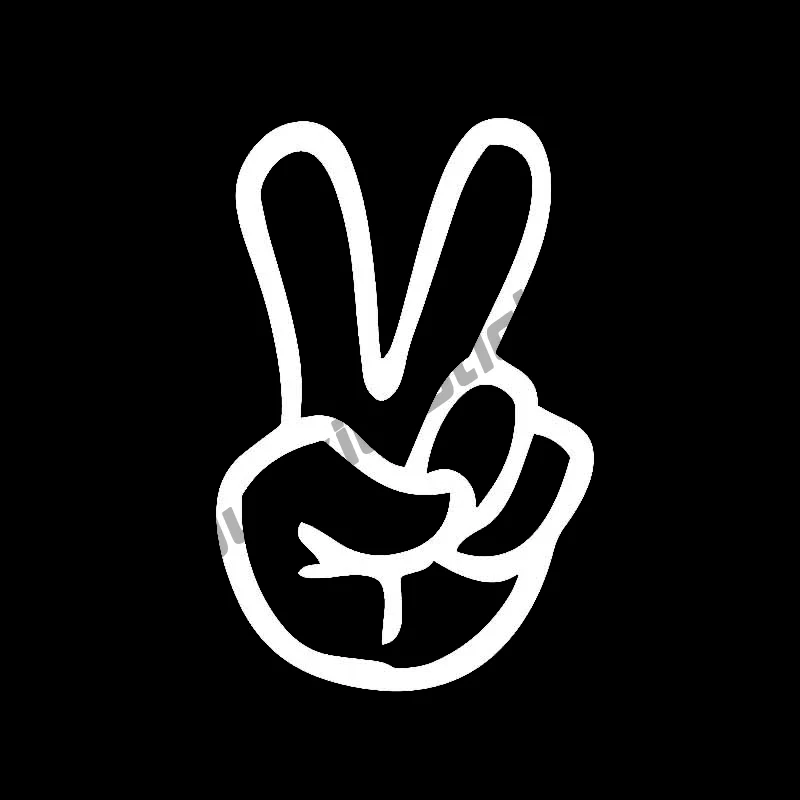 Decoration Decor Exterior Car Stickers Vinyl Decal Peace Sign Hand Motorcycle Decorative Accessories Waterproof KK15*10cm
Decoration Decor Exterior Car Stickers Vinyl Decal Peace Sign Hand Motorcycle Decorative Accessories Waterproof KK15*10cm