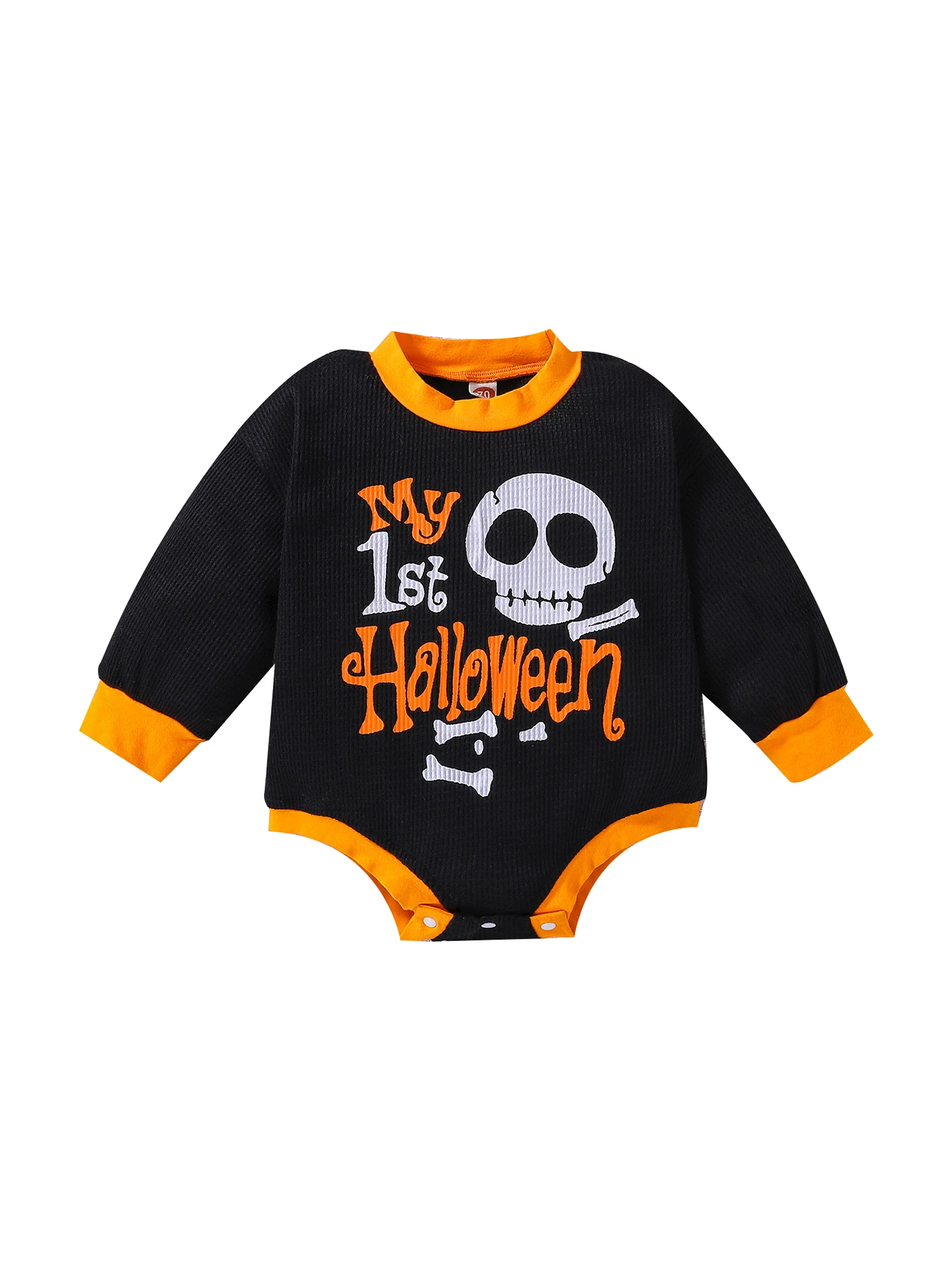 Infant Baby Boy Girl Halloween Costume Cute Long sleeve Pumpkin Floral Sweatshirt Romper Clothes for Fall Winter
Infant Baby Boy Girl Halloween Costume Cute Long sleeve Pumpkin Floral Sweatshirt Romper Clothes for Fall Winter