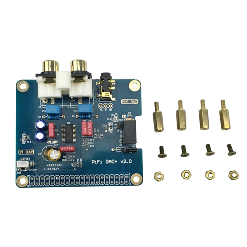 Digital Sound Card I2S Analog Lossless Audio Board HIFI DAC Audio Card Expansion Board for Raspberry Pi 3B + 4B
Digital Sound Card I2S Analog Lossless Audio Board HIFI DAC Audio Card Expansion Board for Raspberry Pi 3B + 4B