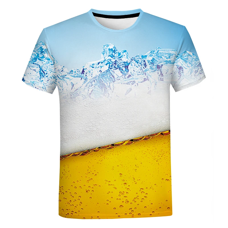 Men's and Women's 3D Printed Beer Pattern T Shirt Summer Harajuku Street Oversized Top Casual Fashion Novelty Short Sleeve
Men's and Women's 3D Printed Beer Pattern T Shirt Summer Harajuku Street Oversized Top Casual Fashion Novelty Short Sleeve