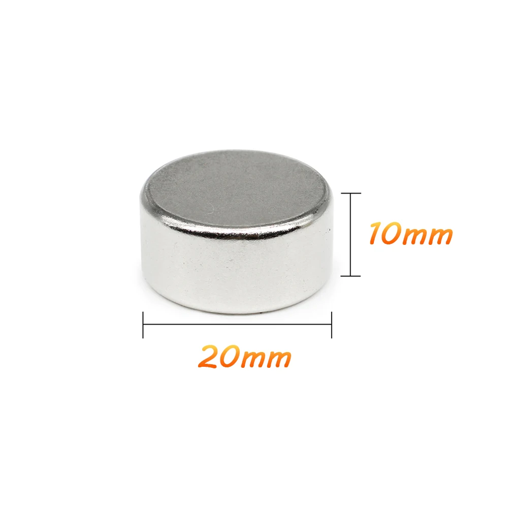 

2/5/10/15/20PCS 20x10 Round Powerful Strong Magnetic Magnets N35 Rare Earth Magnet 20x10mm Permanent Neodymium Magnet 20*10 mm