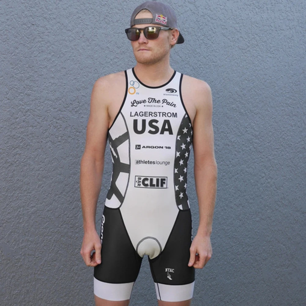 LOVE THE PAIN Cycling Skinsuit Man Triathlon Quick Dry Sleeveless Swimwear Bike Jersey Ropa Ciclismo MTB Cycling Run Jumpsuit
LOVE THE PAIN Cycling Skinsuit Man Triathlon Quick Dry Sleeveless Swimwear Bike Jersey Ropa Ciclismo MTB Cycling Run Jumpsuit
