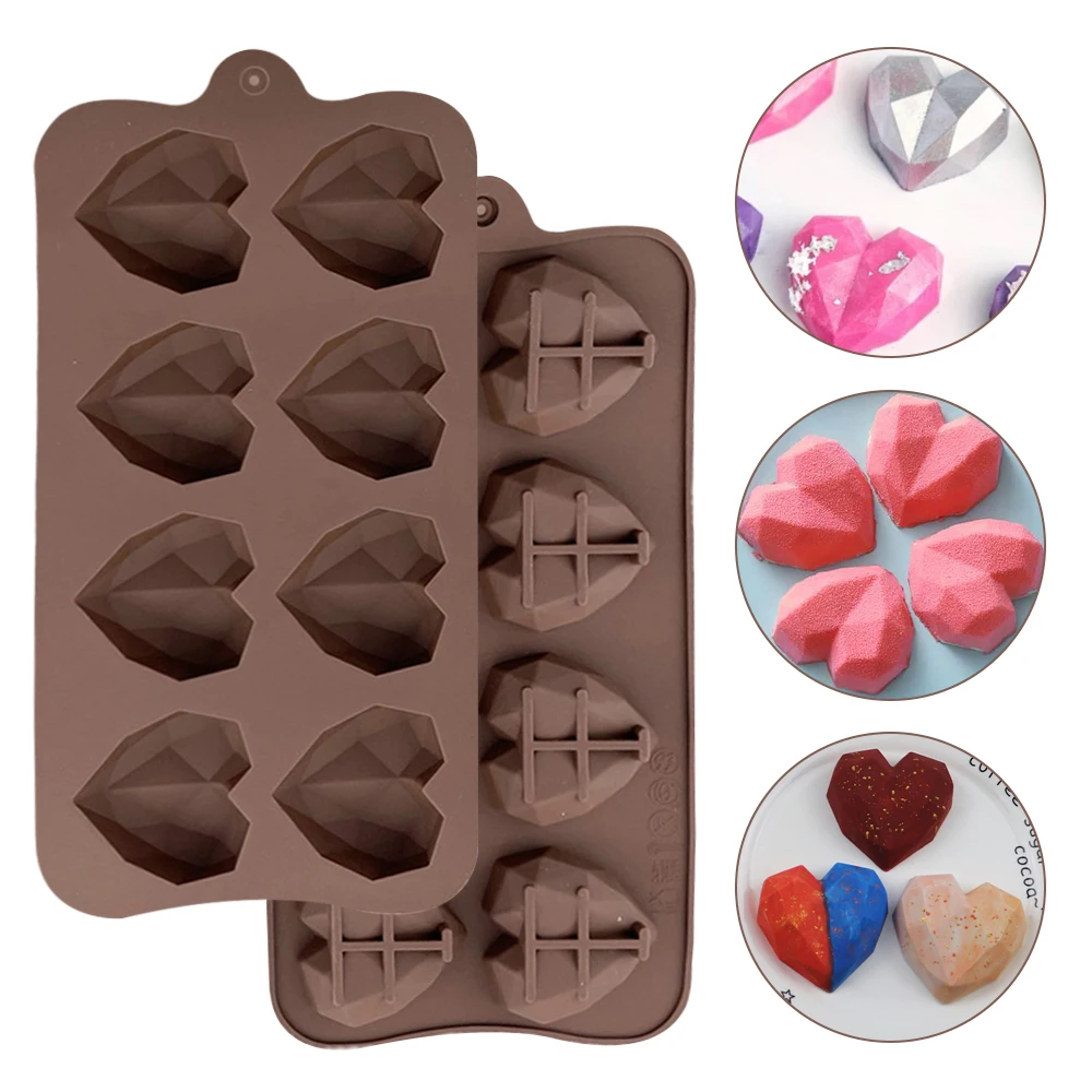 8/15 Cell Heart Shaped Silicone Chocolate Mold Candy pastry Mold Gummy Baking cake Decoration Tools moule silicone pâtisserie
8/15 Cell Heart Shaped Silicone Chocolate Mold Candy pastry Mold Gummy Baking cake Decoration Tools moule silicone pâtisserie