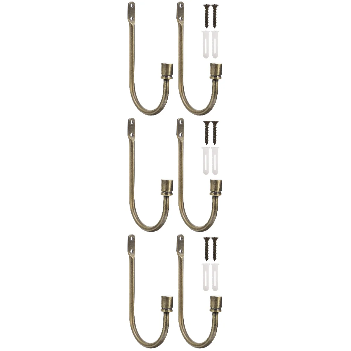 Curtain Wall Hooks Hook Drapery Tiebacks Window Tie Holdbacks Metal Mounted Home Holder Holdback U Shaped Backs Tieback Simple
Curtain Wall Hooks Hook Drapery Tiebacks Window Tie Holdbacks Metal Mounted Home Holder Holdback U Shaped Backs Tieback Simple