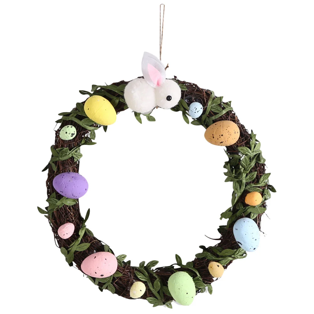 Easter Wreath Hanging Sign Door Wall Bunny Artificial Decoration Decorations Rabbit Spring Decor Party Egg Garland Welcome
Easter Wreath Hanging Sign Door Wall Bunny Artificial Decoration Decorations Rabbit Spring Decor Party Egg Garland Welcome
