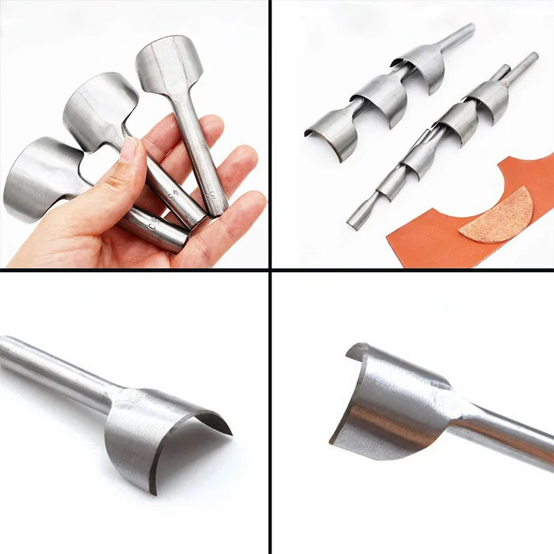 2/1 Belt Tail Chop Half Round Punch Hit Chopper DIY Leather Tool Handmade Half Round Corner Chop Leather Cutting Mold Craft Tool
2/1 Belt Tail Chop Half Round Punch Hit Chopper DIY Leather Tool Handmade Half Round Corner Chop Leather Cutting Mold Craft Tool