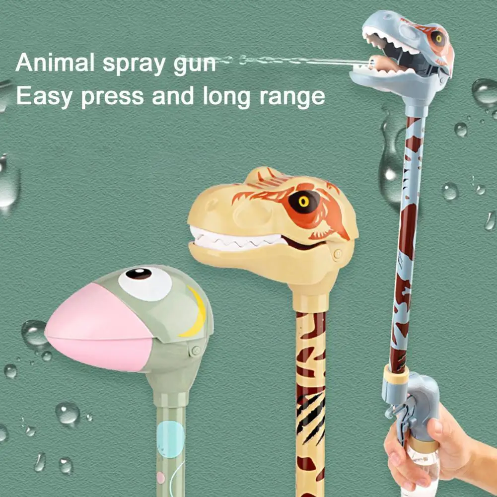 

Динозавр брызгающий пистолет игрушки животные спрей водяной пистолет утка для плавания подарки для мальчиков детские летние пляжные уличн...