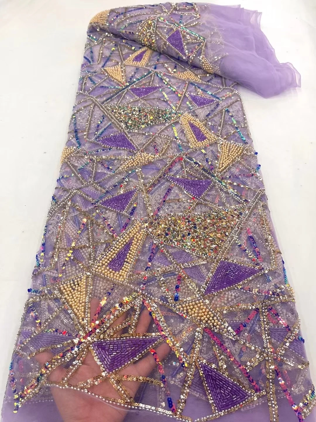 beaded lace fabric wedding for dress gold white french sequin and high quality tulle fabrics 2022 african bridal 2023 new
beaded lace fabric wedding for dress gold white french sequin and high quality tulle fabrics 2022 african bridal 2023 new