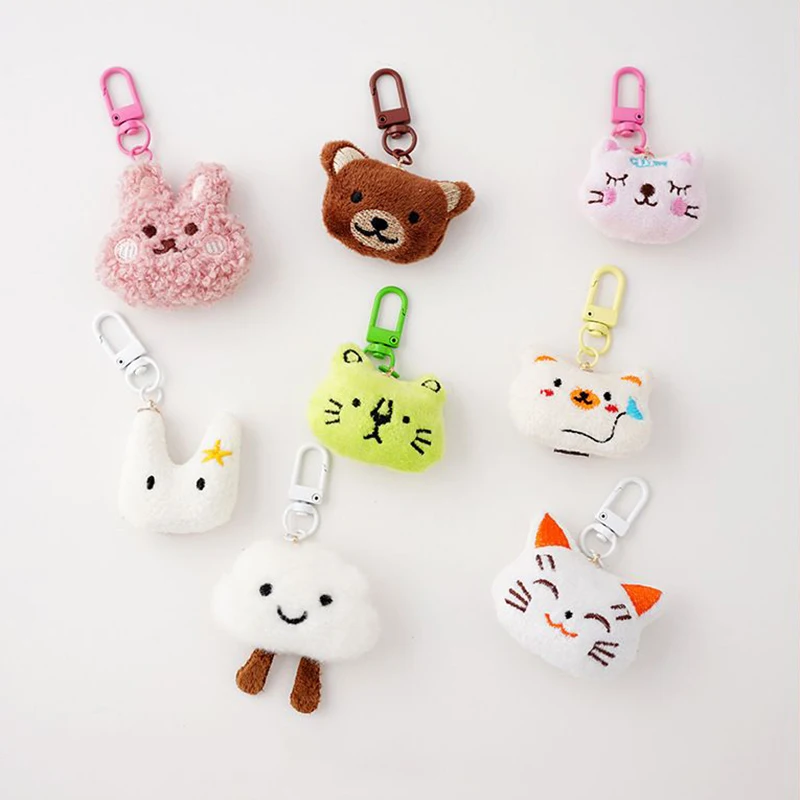 Cute Couple Keychains With Plush Animal Pendant Keyrings Wholesale Korean Style Fashion Cat Bear Car Keychains Keys Accessories
Cute Couple Keychains With Plush Animal Pendant Keyrings Wholesale Korean Style Fashion Cat Bear Car Keychains Keys Accessories