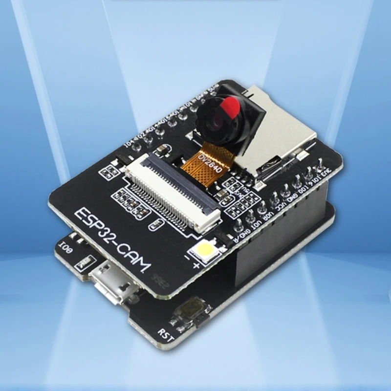 Комплект модуля камеры OV2640 ESP32, Wi-Fi, Bluetooth, совместим с ESP32, с последовательным соединением с Wi-Fi, детская макетная плата, замена F19E
Комплект модуля камеры OV2640 ESP32, Wi-Fi, Bluetooth, совместим с ESP32, с последовательным соединением с Wi-Fi, детская макетная плата, замена F19E