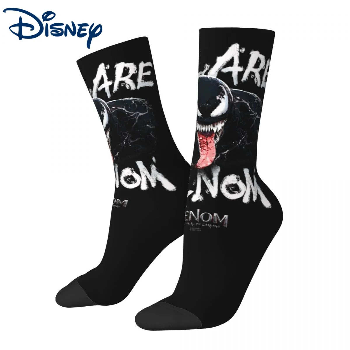 Marvel Venom We Are Hungry Socks Men Women Casual Disney Socks High Quality Spring Summer Autumn Winter Middle Tube Socks Gift
Marvel Venom We Are Hungry Socks Men Women Casual Disney Socks High Quality Spring Summer Autumn Winter Middle Tube Socks Gift