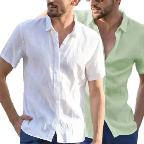Short Sleeve White Shirt Summer Cool Loose Casual Turn-down Collar Shirts Tops Solid Soft Blouse hot
Short Sleeve White Shirt Summer Cool Loose Casual Turn-down Collar Shirts Tops Solid Soft Blouse hot