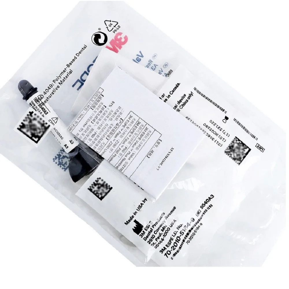 2PCS Dentistry Composite Material 3M Valux Plus Composite Resin 3M ESPE Valux Plus Dental Light Cure Filling Composite4g/Syringe
2PCS Dentistry Composite Material 3M Valux Plus Composite Resin 3M ESPE Valux Plus Dental Light Cure Filling Composite4g/Syringe