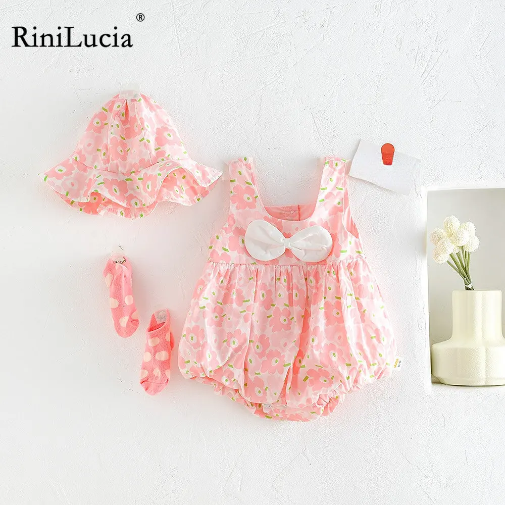 Newborn Toddler Baby Girl Romper with Hat Outfit Flower Bow Romper Jumpsuits Sleeveless Jumpsuit Summer Clothes 0-24M
Newborn Toddler Baby Girl Romper with Hat Outfit Flower Bow Romper Jumpsuits Sleeveless Jumpsuit Summer Clothes 0-24M
