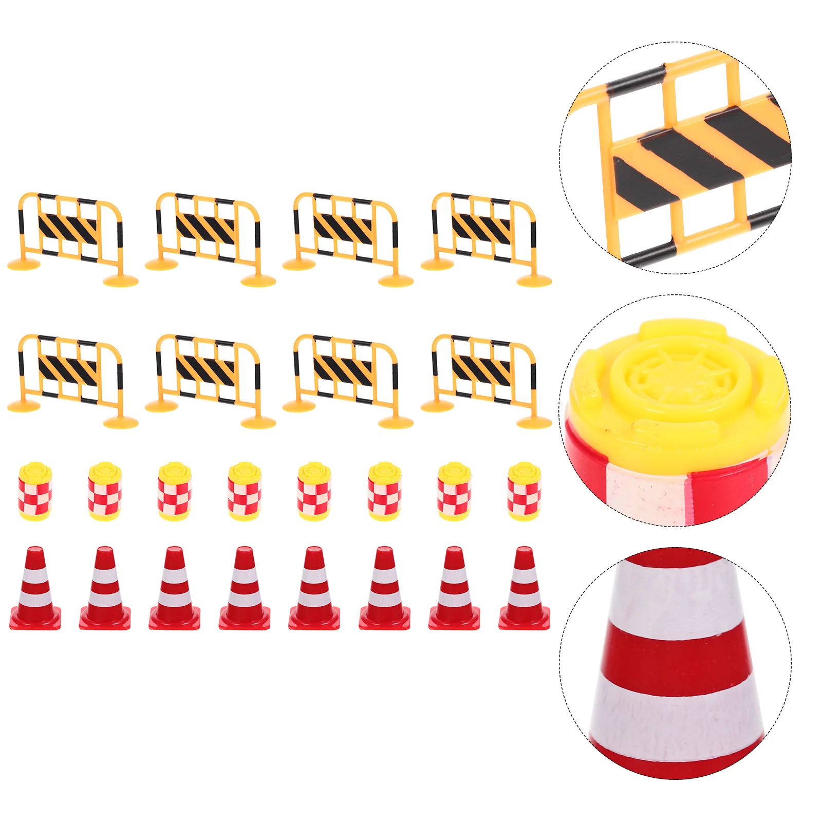 Traffic Cones Road Signs Mini Sign Toysstreet Roadblock Play Kids Construction Playset Miniature Barrier Cone Light Training
Traffic Cones Road Signs Mini Sign Toysstreet Roadblock Play Kids Construction Playset Miniature Barrier Cone Light Training