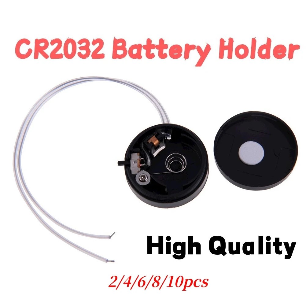 2pcs CR2025 CR2032 Battery Holder Button Coin Cell Socket Battery Holder 6V With Switch Lead Button Cell CR2025 CR2032 Holder
2pcs CR2025 CR2032 Battery Holder Button Coin Cell Socket Battery Holder 6V With Switch Lead Button Cell CR2025 CR2032 Holder