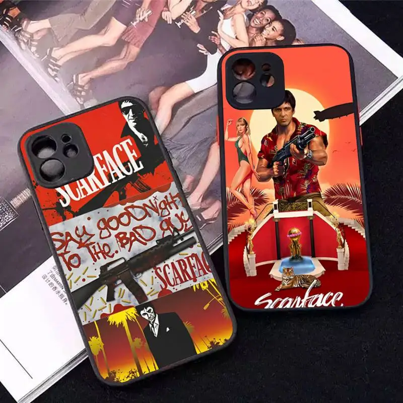 Scarface 1983 film Al Pacino movie Phone Case for iPhone 14 11 12 13 Mini Pro Max 8 7 Plus X XR XS MAX Translucent Matte Cover
Scarface 1983 film Al Pacino movie Phone Case for iPhone 14 11 12 13 Mini Pro Max 8 7 Plus X XR XS MAX Translucent Matte Cover