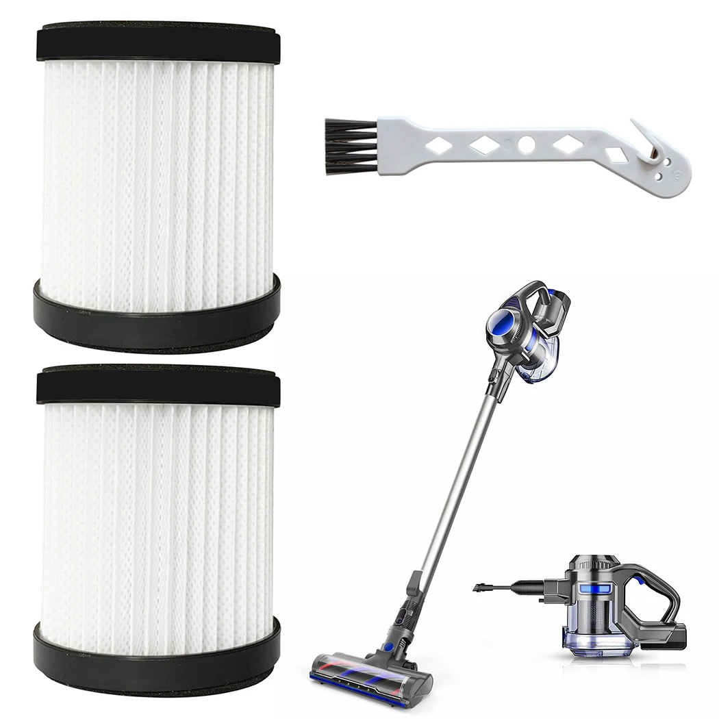 2*Filters + 1*Cleaning Brush Filter Replacement For MOOSOO XL-618A Cordless Vacuum 10Kpa Suction 4 In 1 Stick Handheld Cleaner
2*Filters + 1*Cleaning Brush Filter Replacement For MOOSOO XL-618A Cordless Vacuum 10Kpa Suction 4 In 1 Stick Handheld Cleaner